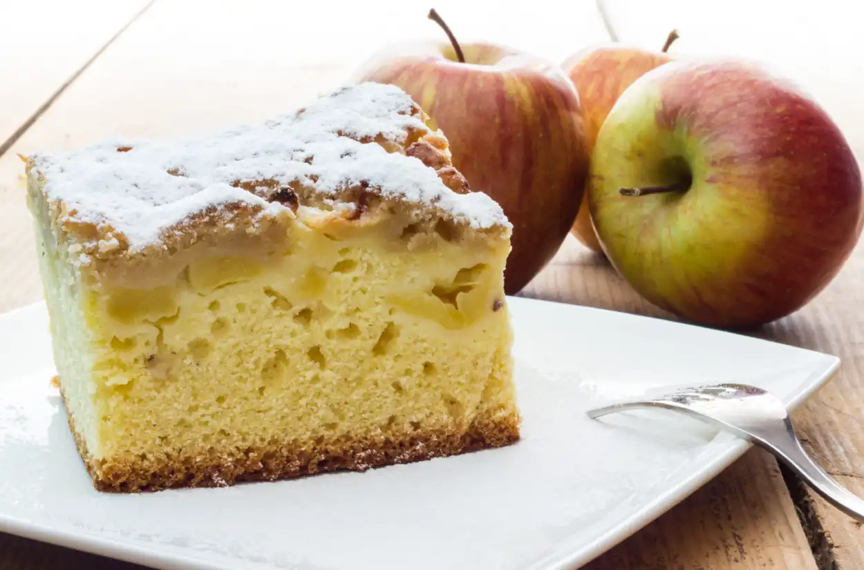 cake moelleux aux pommes