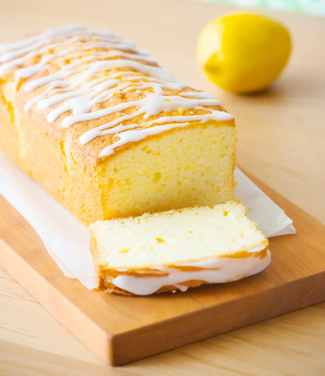 Gâteau moelleux au citron