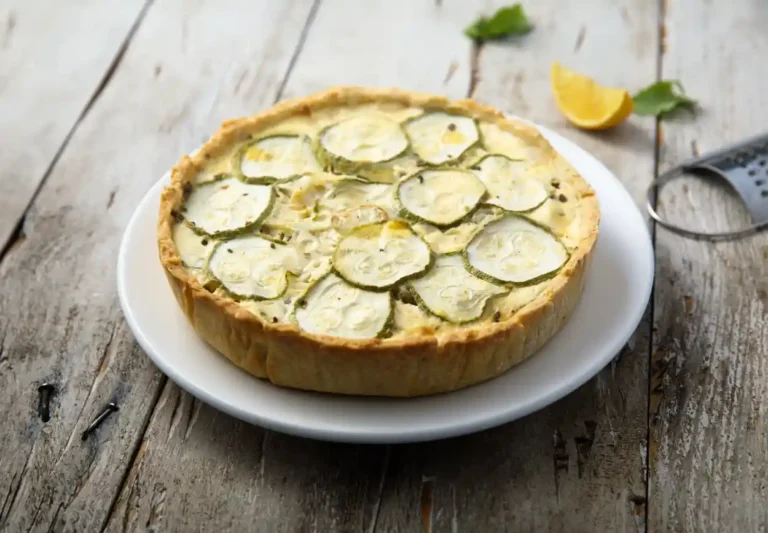 La quiche aux courgettes