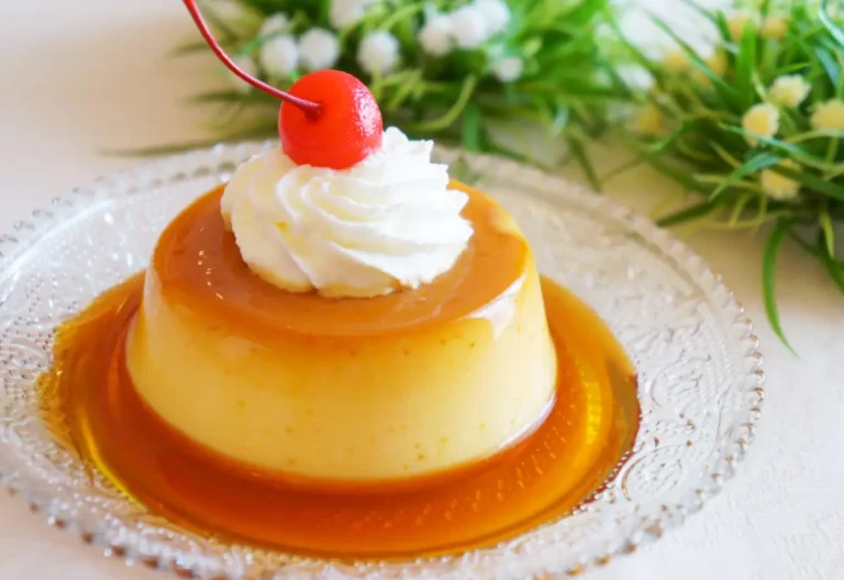 Le flan au caramel