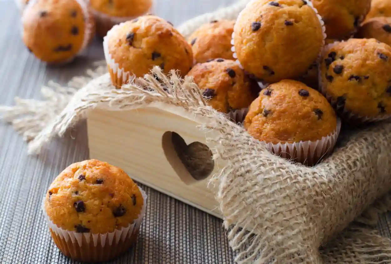 Recette de muffins aux pépites de chocolat