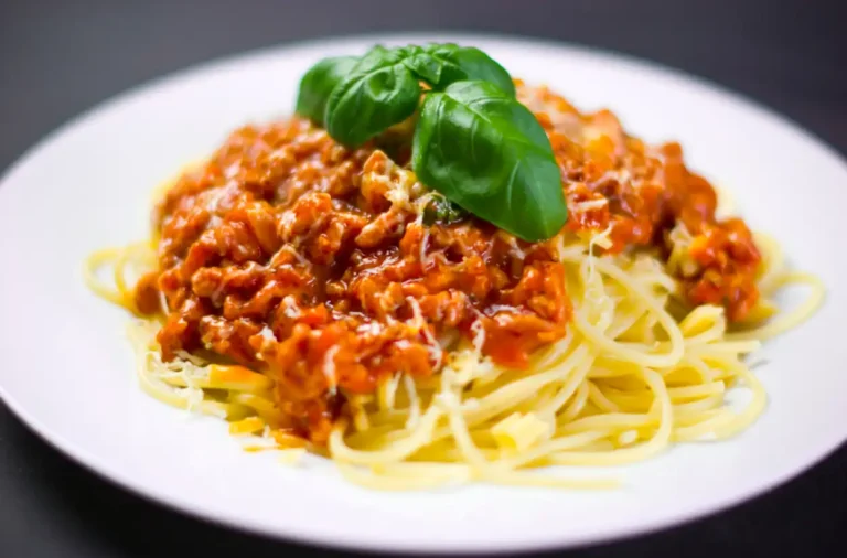 Spaghettis à la Bolognaise
