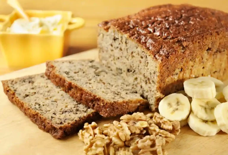 cake à la banane et aux noix