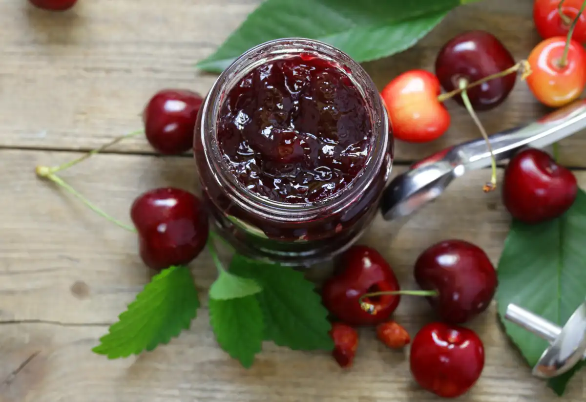 confiture de cerises