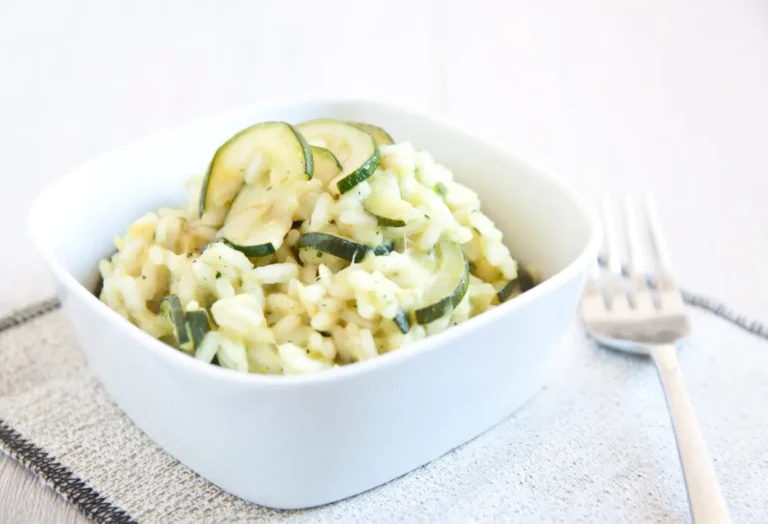 Risotto aux courgettes au Cookeo
