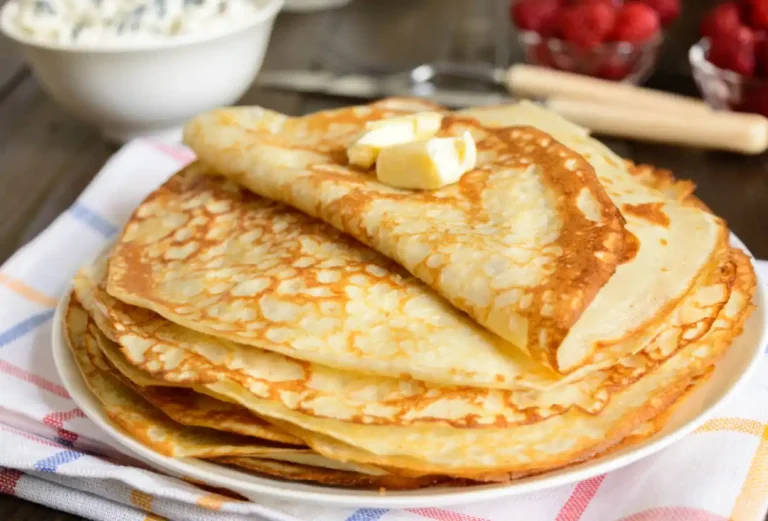 Recette crêpes au lait au Thermomix